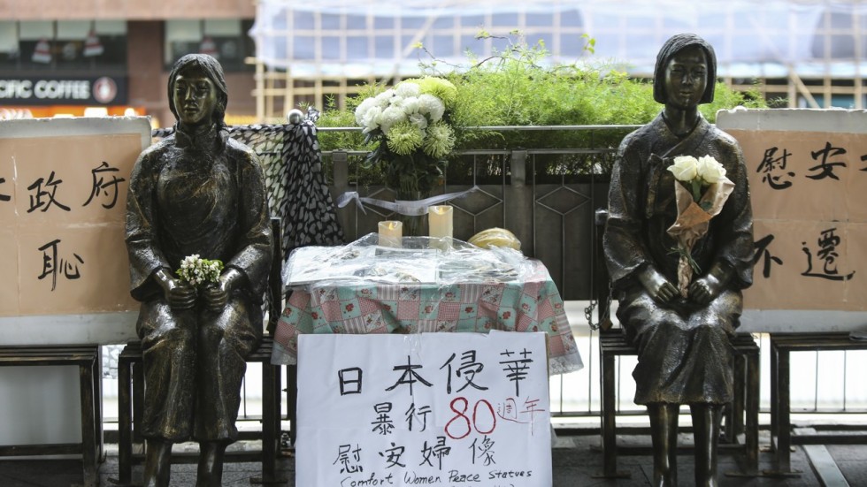 Old war wounds opened up by Hong Kong statues of ‘comfort women’