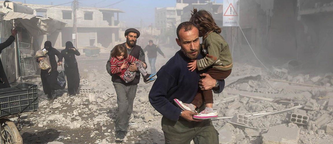 Explosives kill nearly 1,000 children in Syria in 2017
